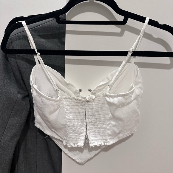 Reformation Sansa Linen Top - Picture 3 of 4